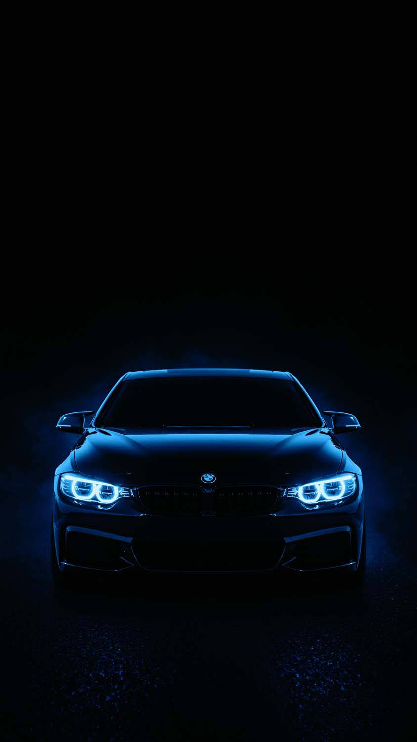 黑色 BMW GT4 iPhone 車款 — 汽車動畫 壁紙