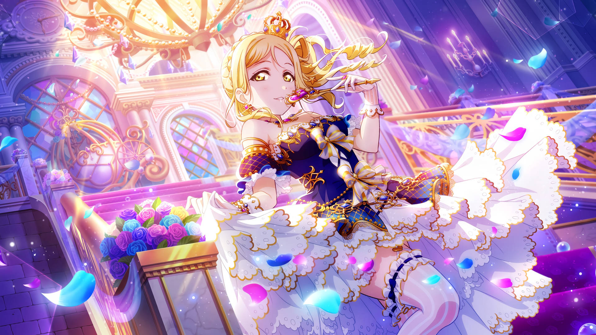 動漫 Love Live 繪里桌布 — 动漫动态图 壁紙