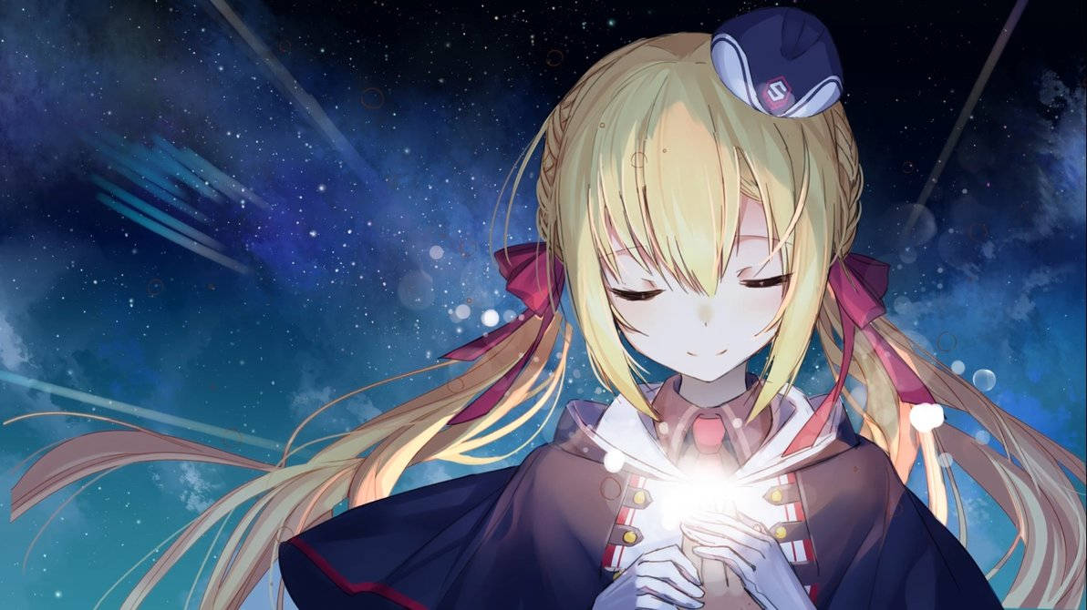 動漫幻想白日夢少女桌布