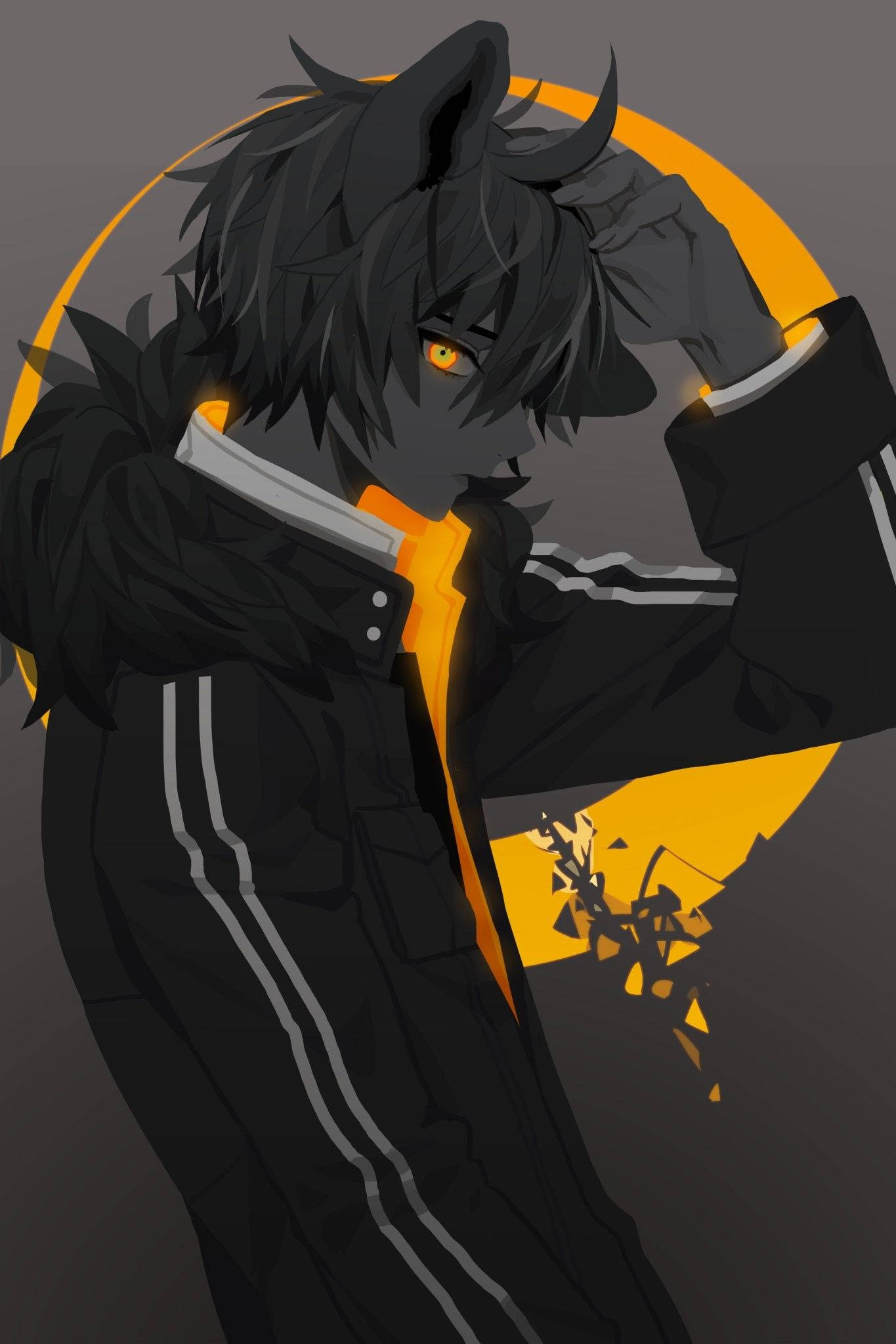 動漫惡魔貓少年 壁紙