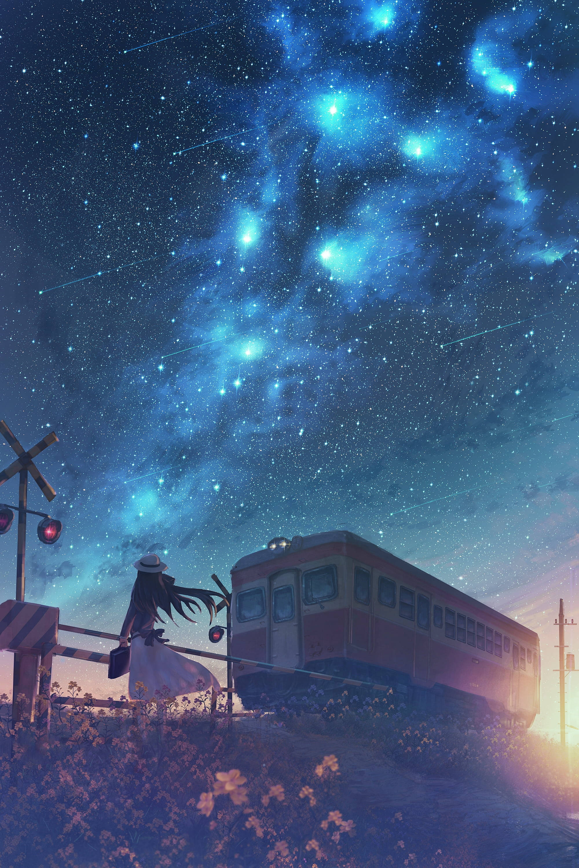 動漫星空 壁紙