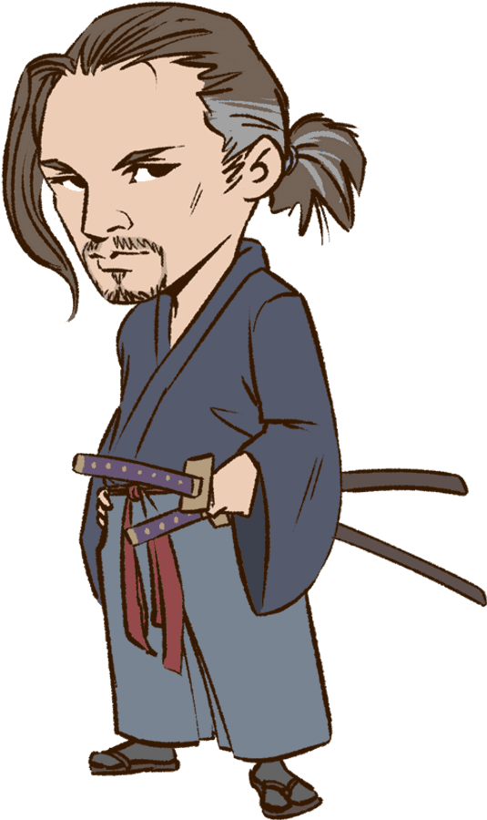 動漫武士角色 壁紙