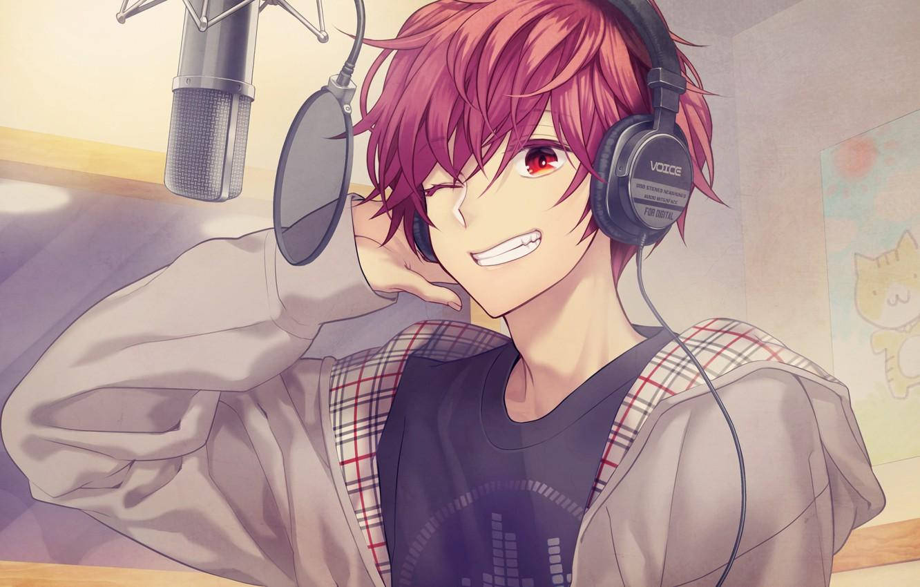 動漫男孩錄音室 壁紙
