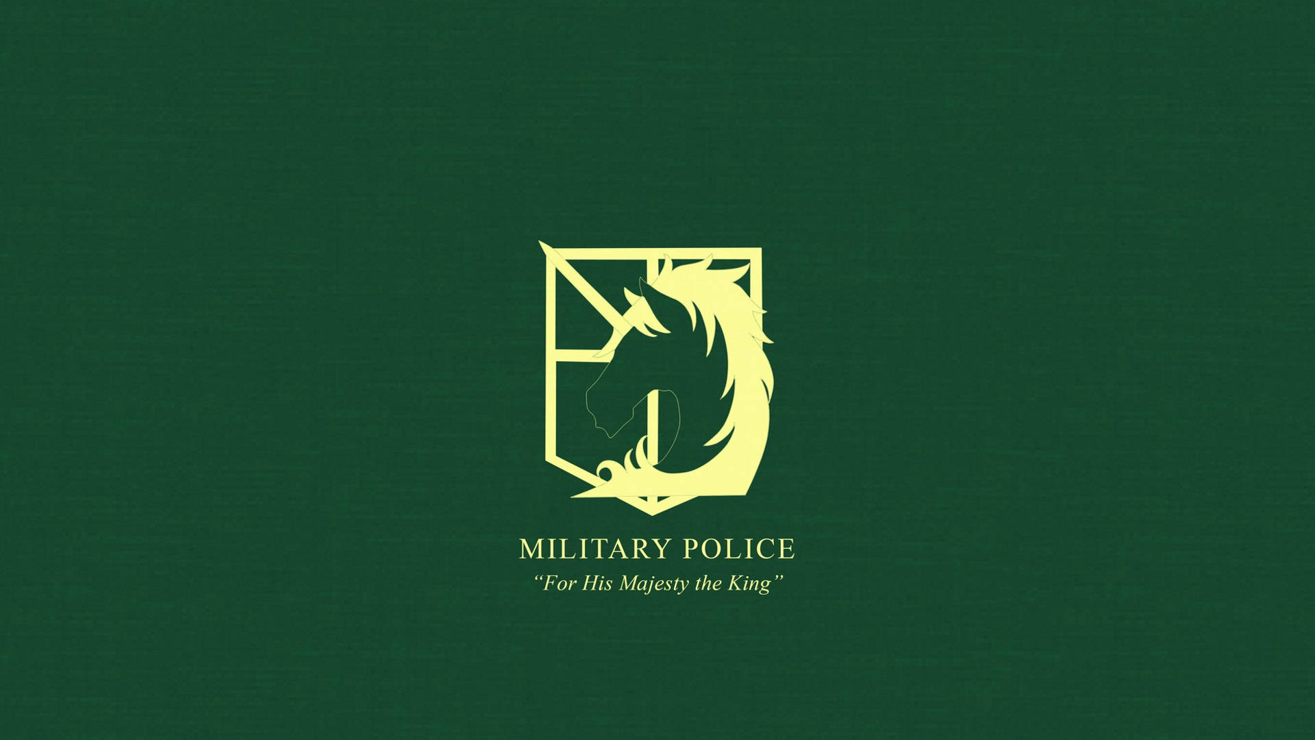 動畫《進擊的巨人》憲兵團標誌 — 进击的巨人 壁紙