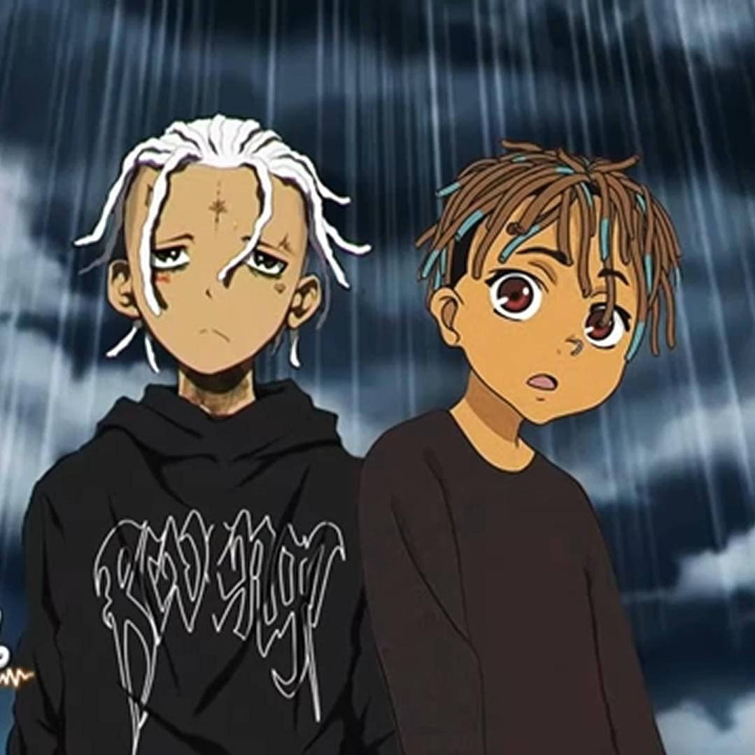 動畫版Juice Wrld與XXXTentacion 壁紙