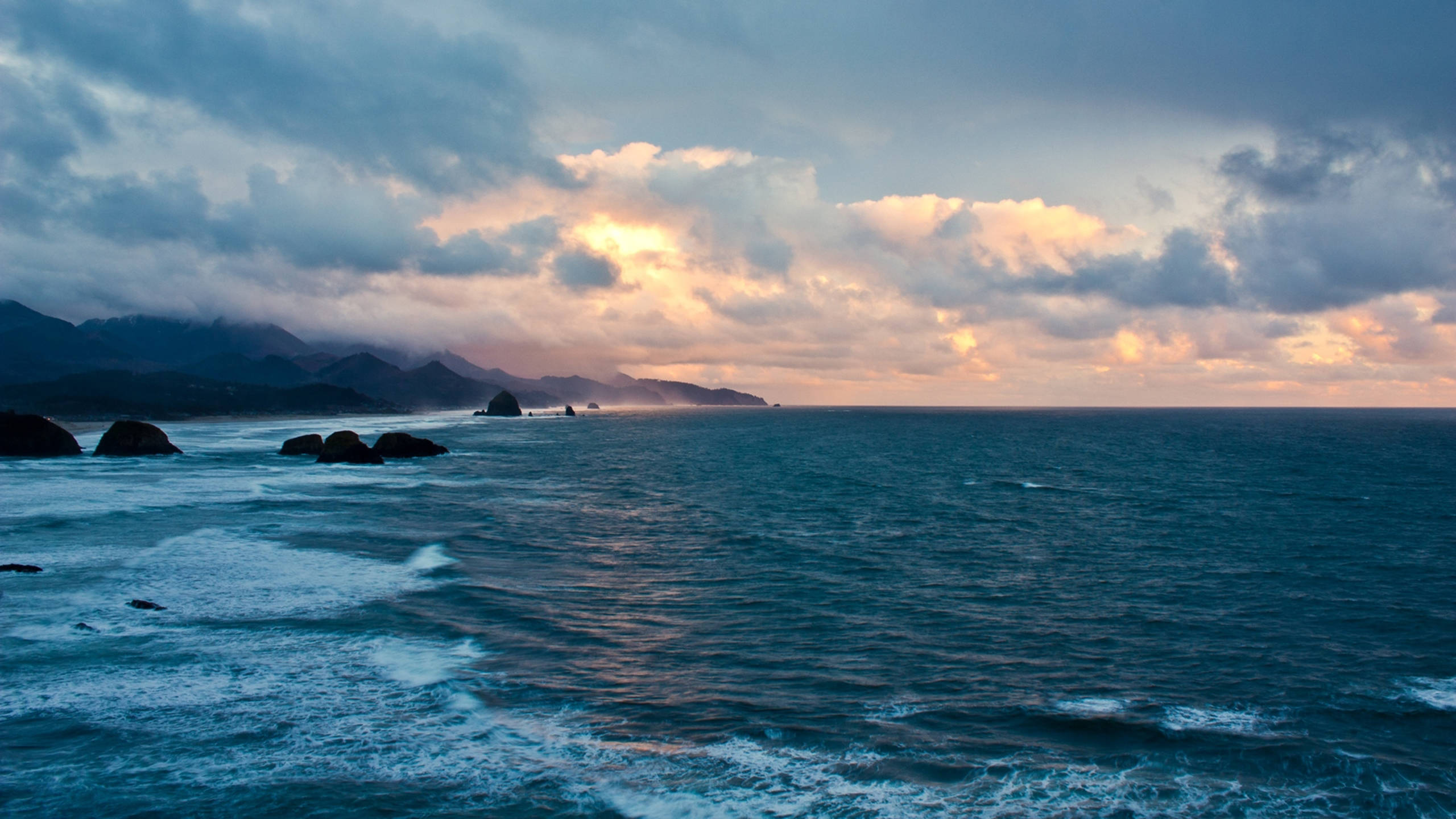 北太平洋海景 壁紙