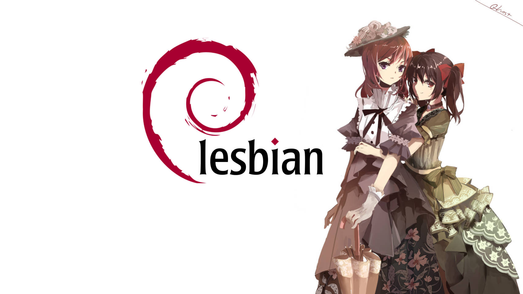 华丽动漫百合 壁紙