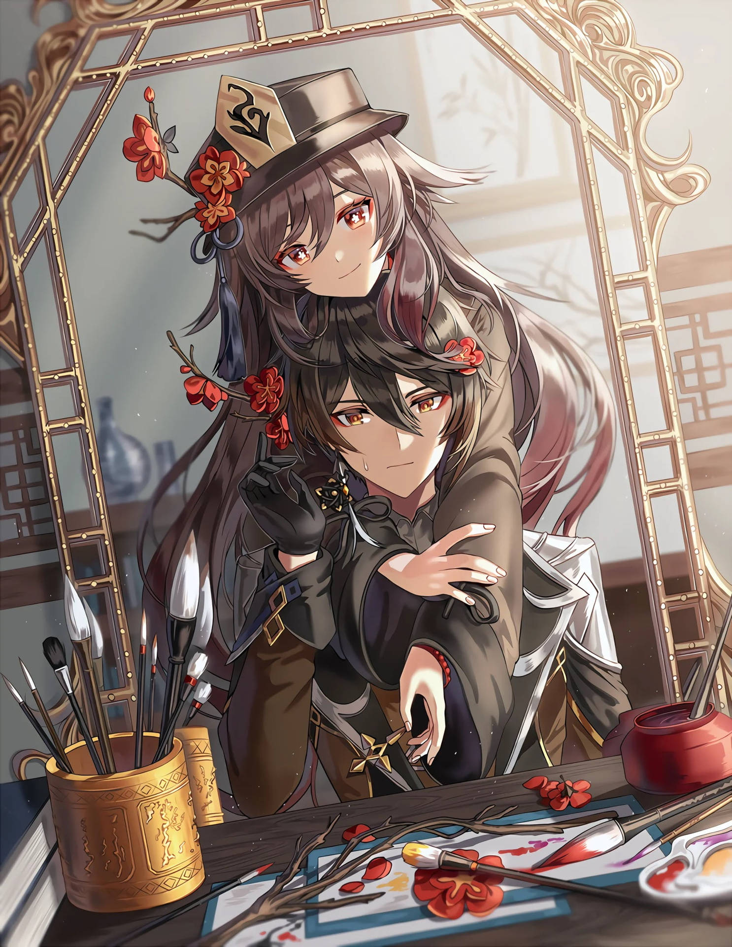 原神唯美动漫情侣壁纸 — 原神 壁紙