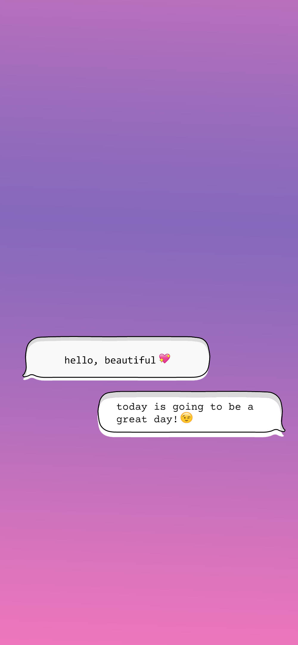 可愛Instagram對話 壁紙