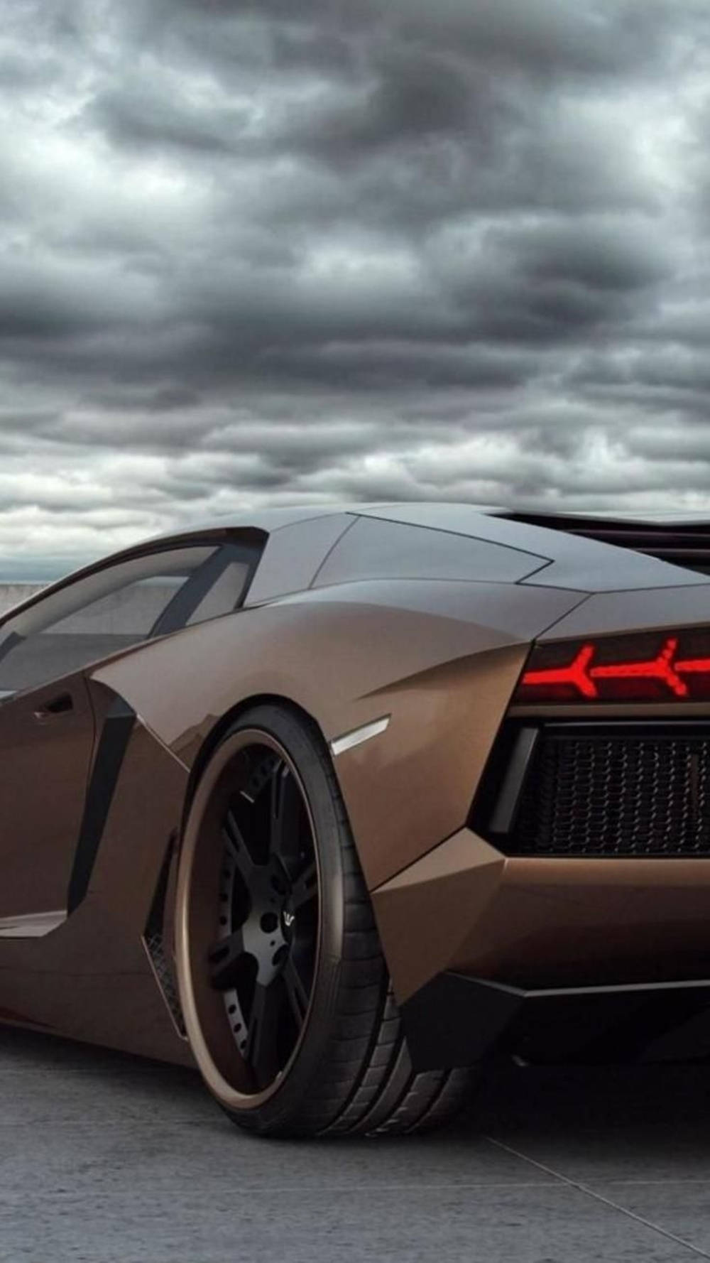 可愛iPhone Lamborghini螢幕圖片 壁紙