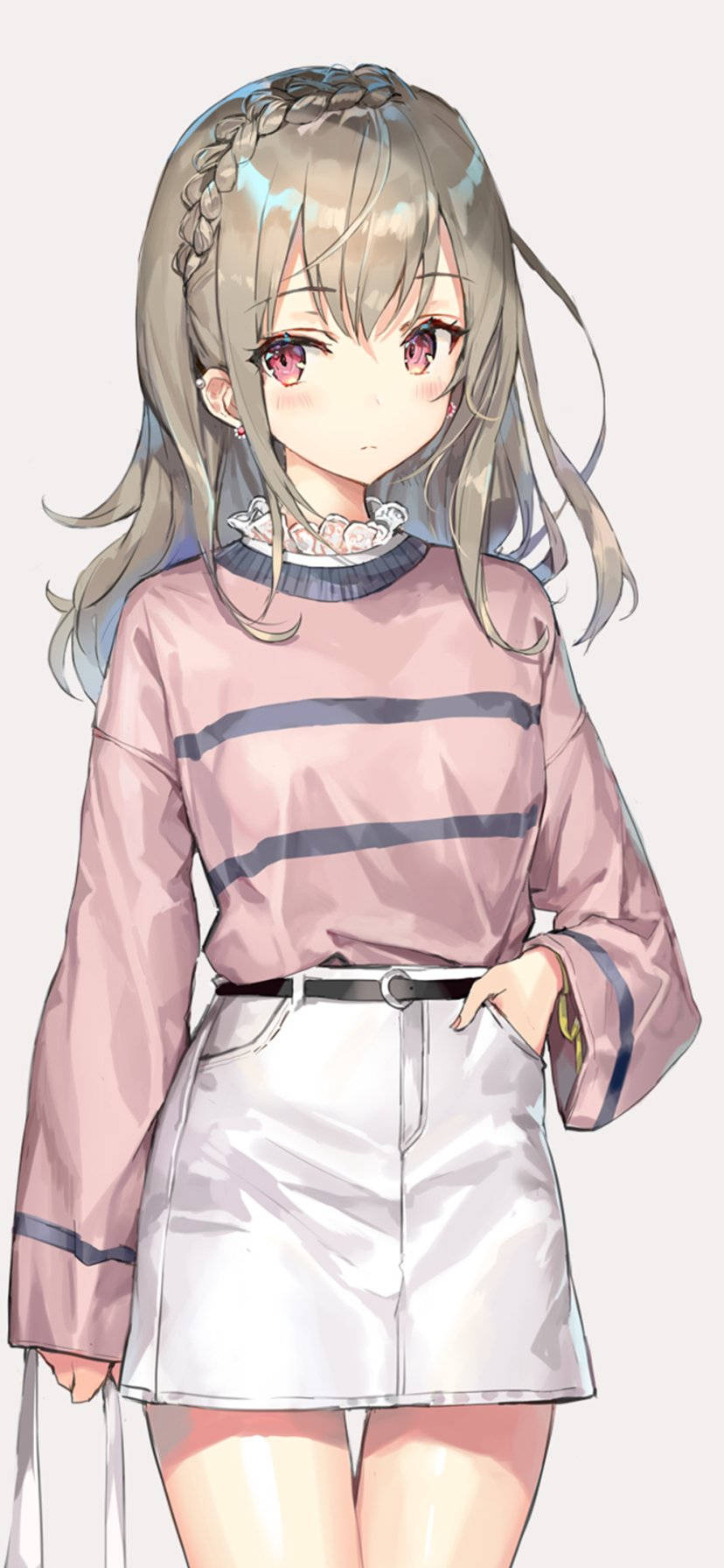 可愛動漫頭像 時尚女孩 壁紙