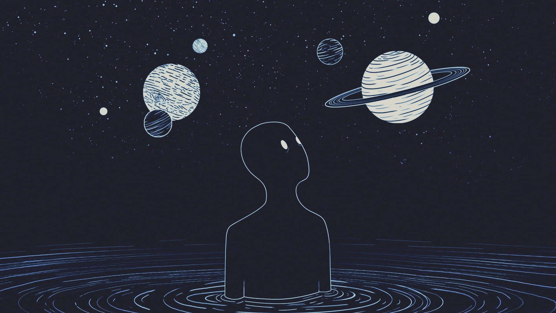 可愛暗黑幻想宇宙 壁紙