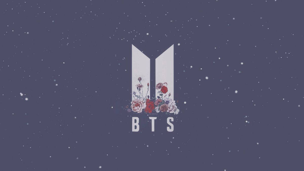 可愛的BTS塗鴉標誌 壁紙