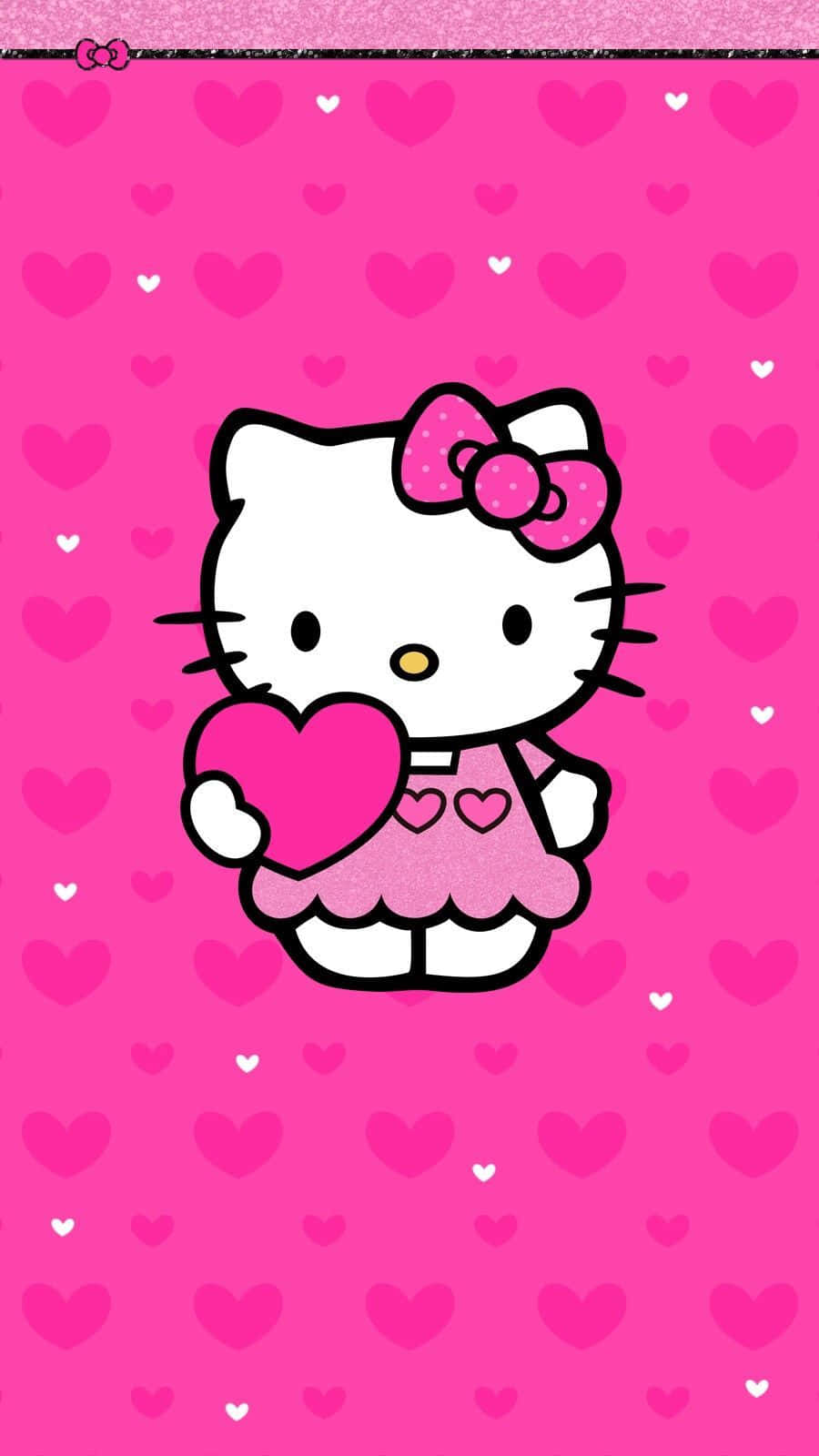 可愛的Hello Kitty享受溫暖夏日 壁紙