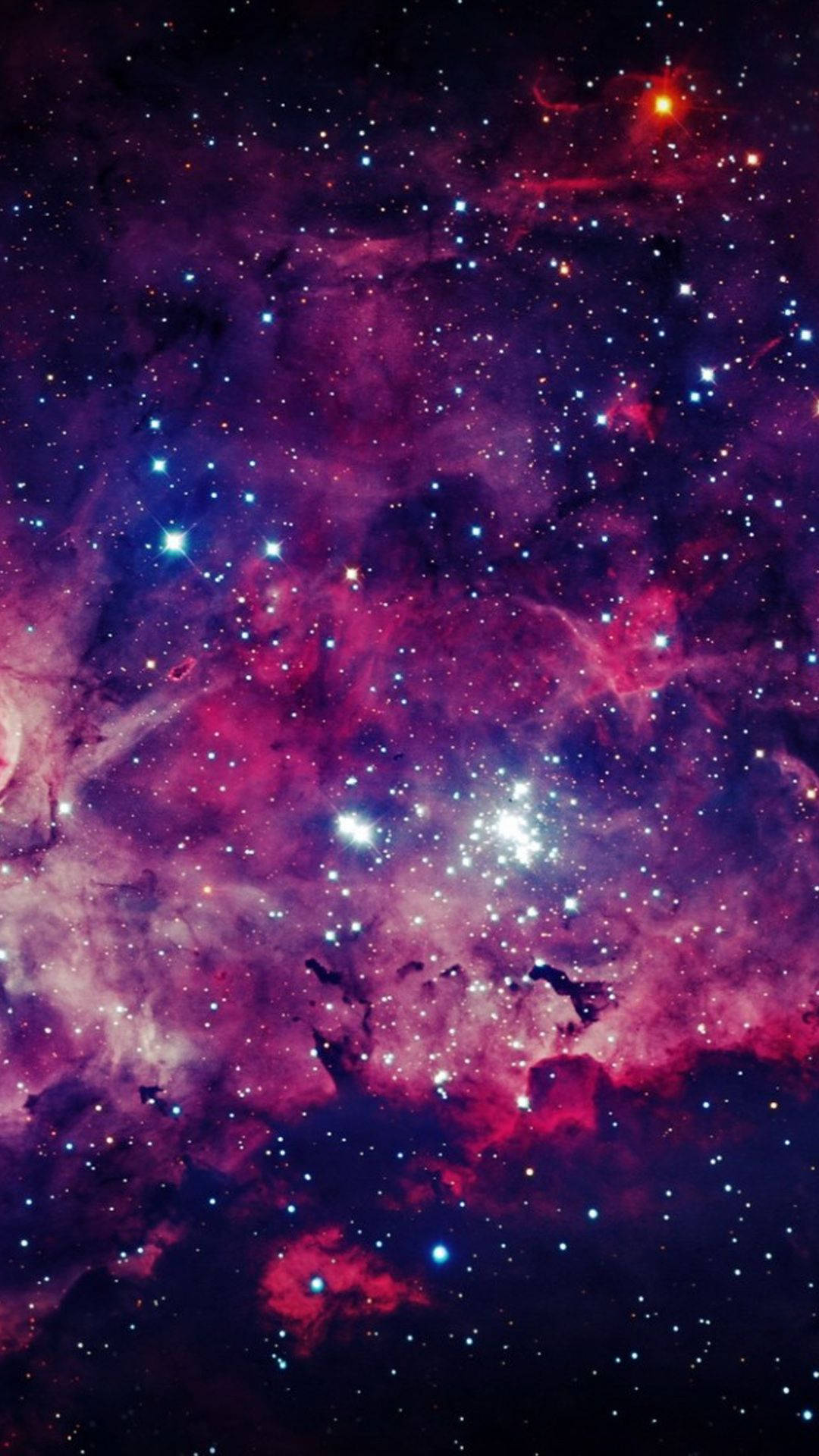 可愛的滿天星銀河 壁紙
