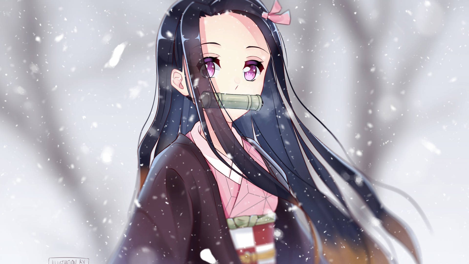 可愛禰豆子美學 壁紙
