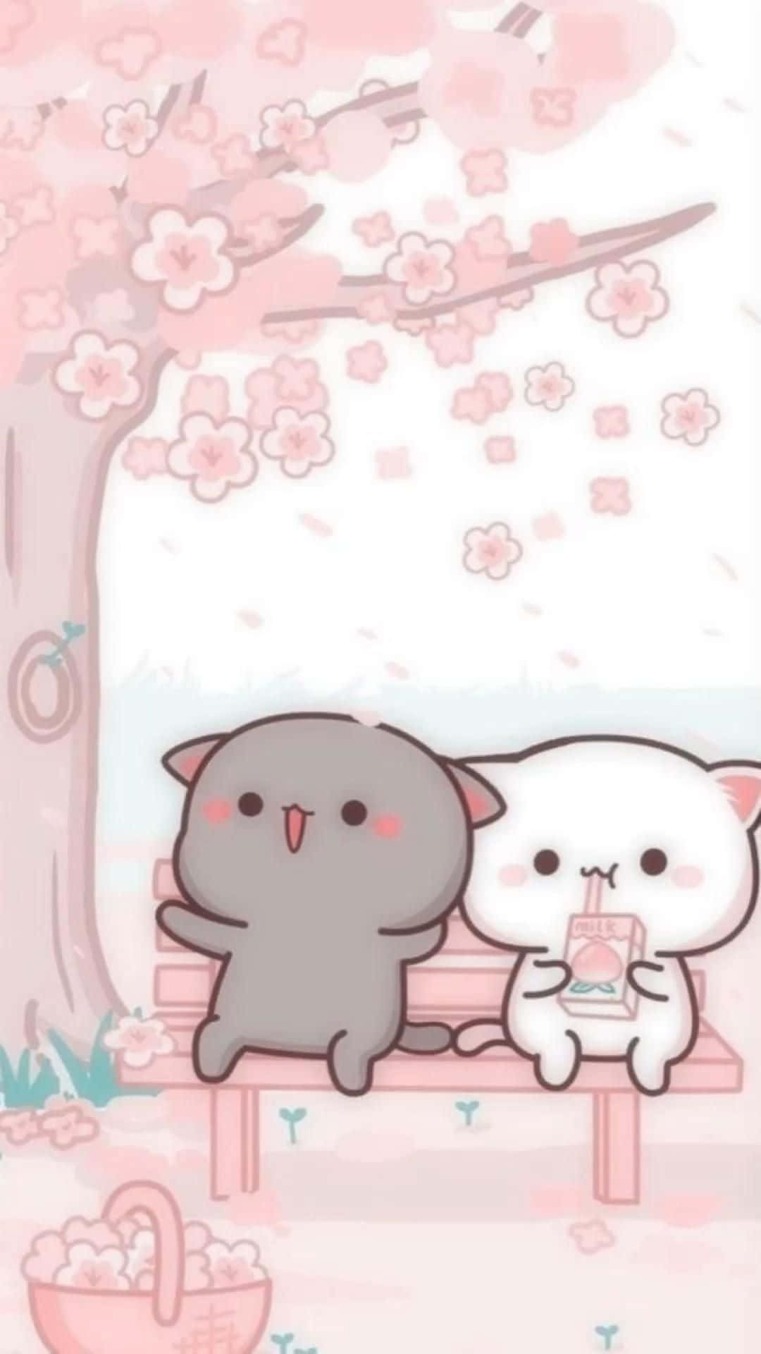 可愛貓咪Peach與Goma的萌系日常 壁紙