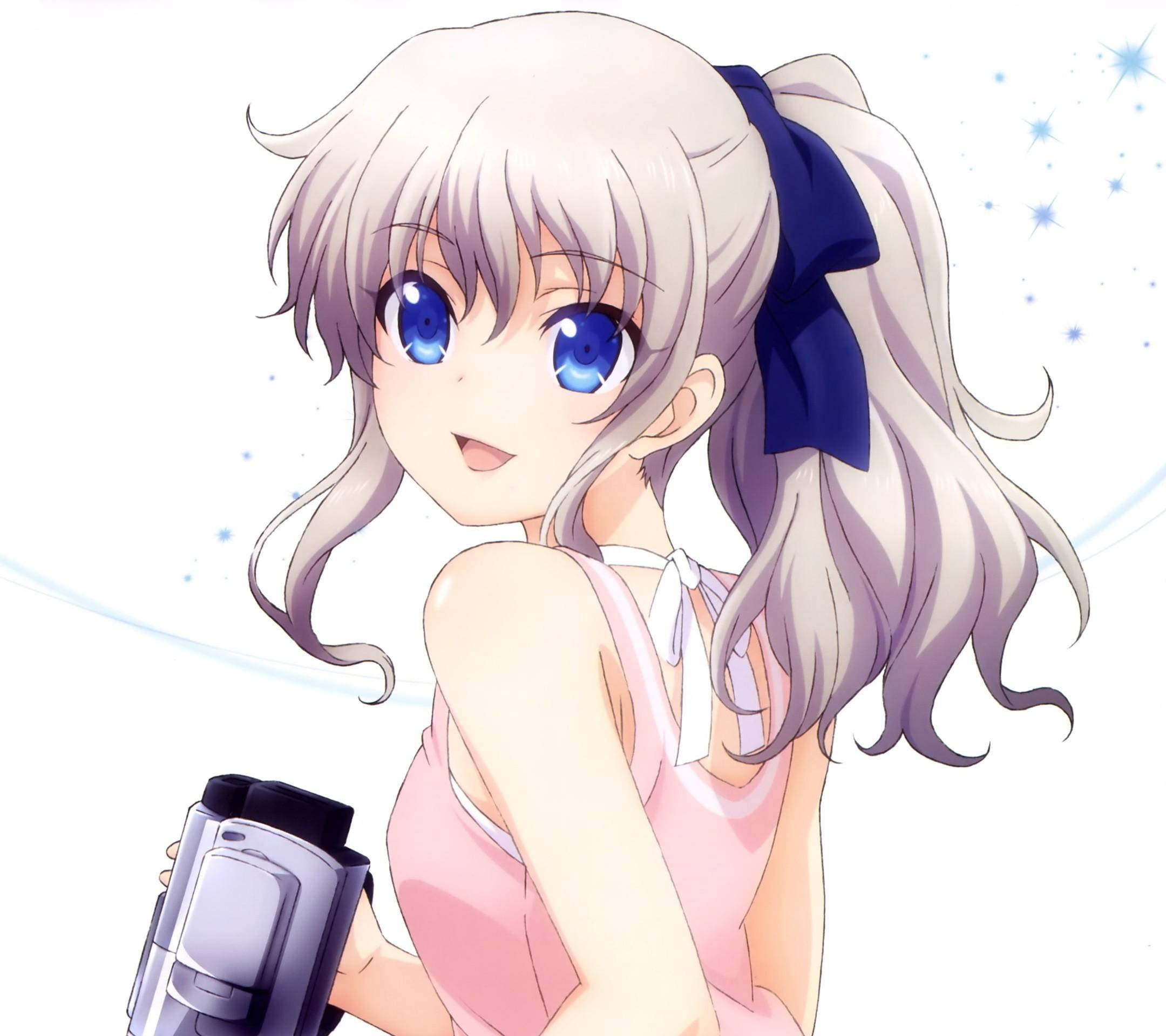 可爱动漫友利奈绪 壁紙