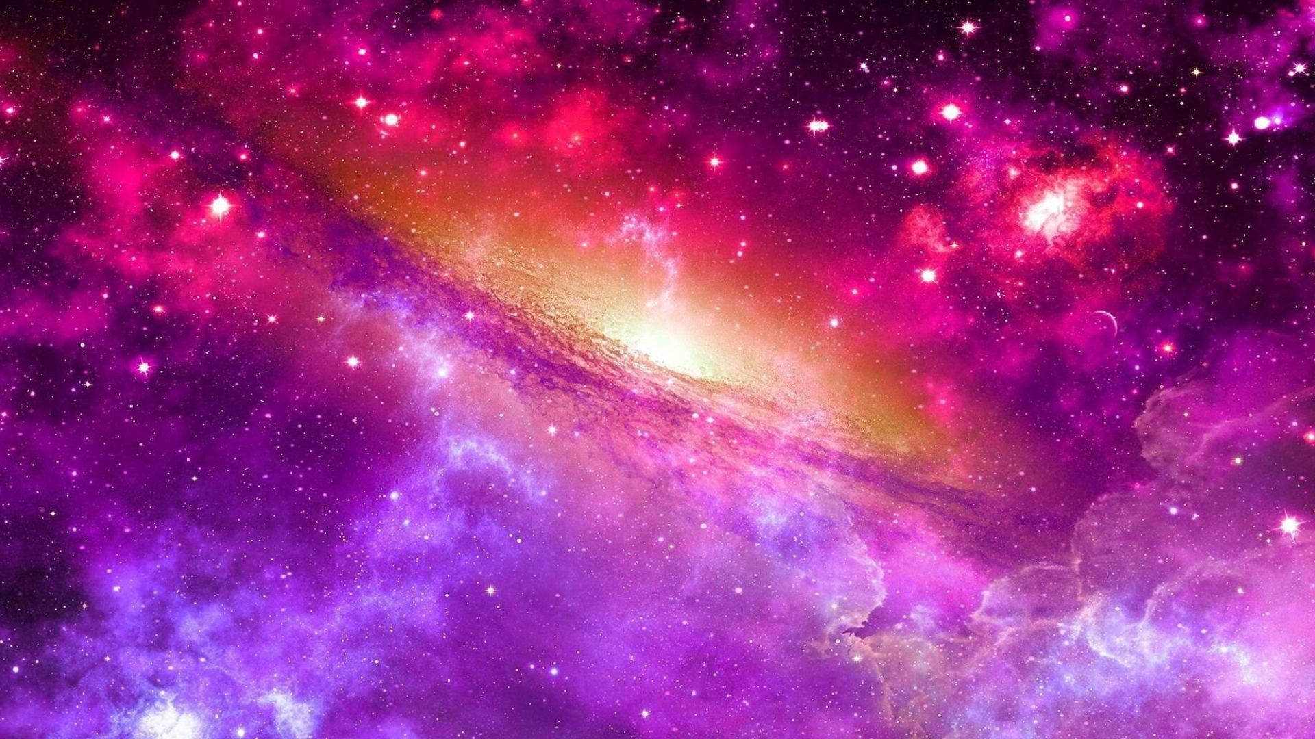 可爱黑洞星云 壁紙