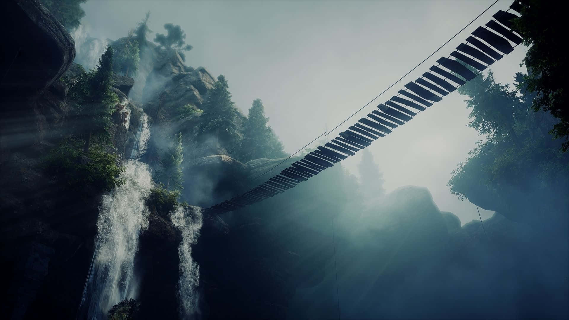 吊桥高清龙腾世纪审判背景 壁紙