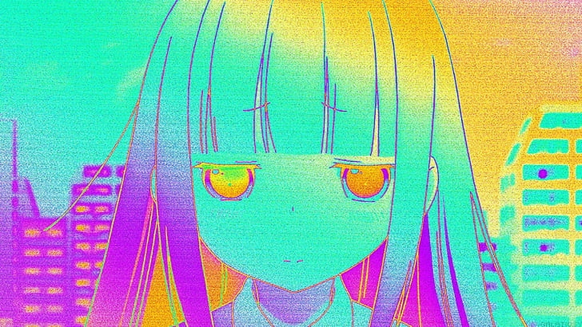 唯美动漫女孩艺术壁纸