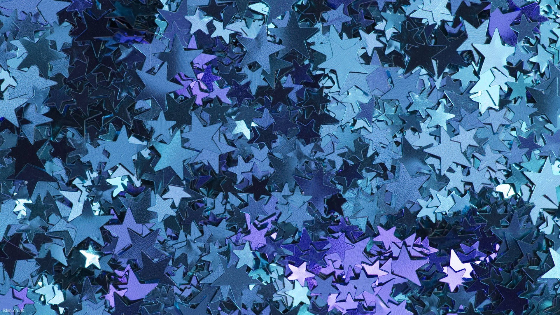 唯美藍色閃耀星辰 — 星星 壁紙