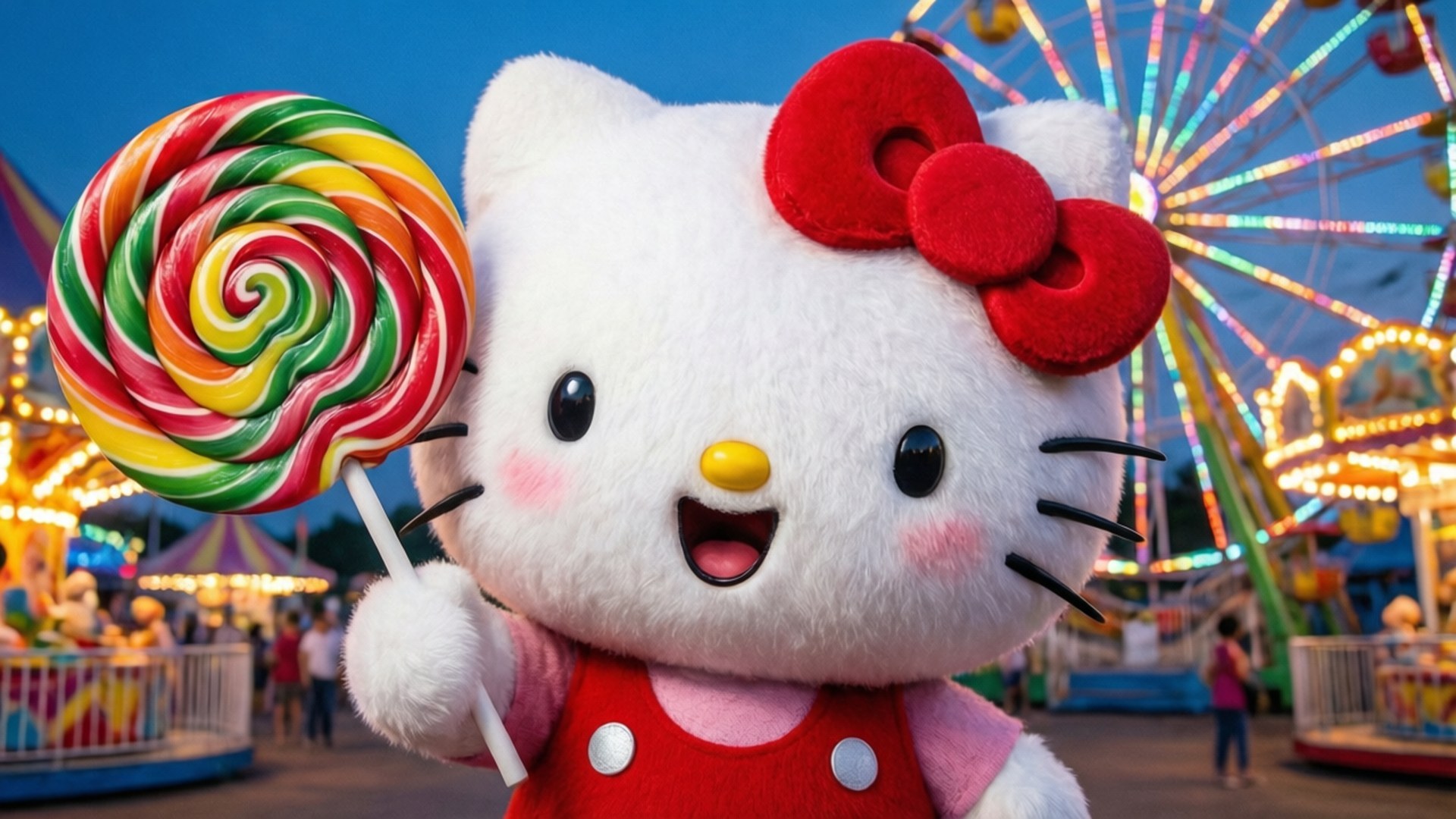 嘉年華Hello Kitty 壁紙