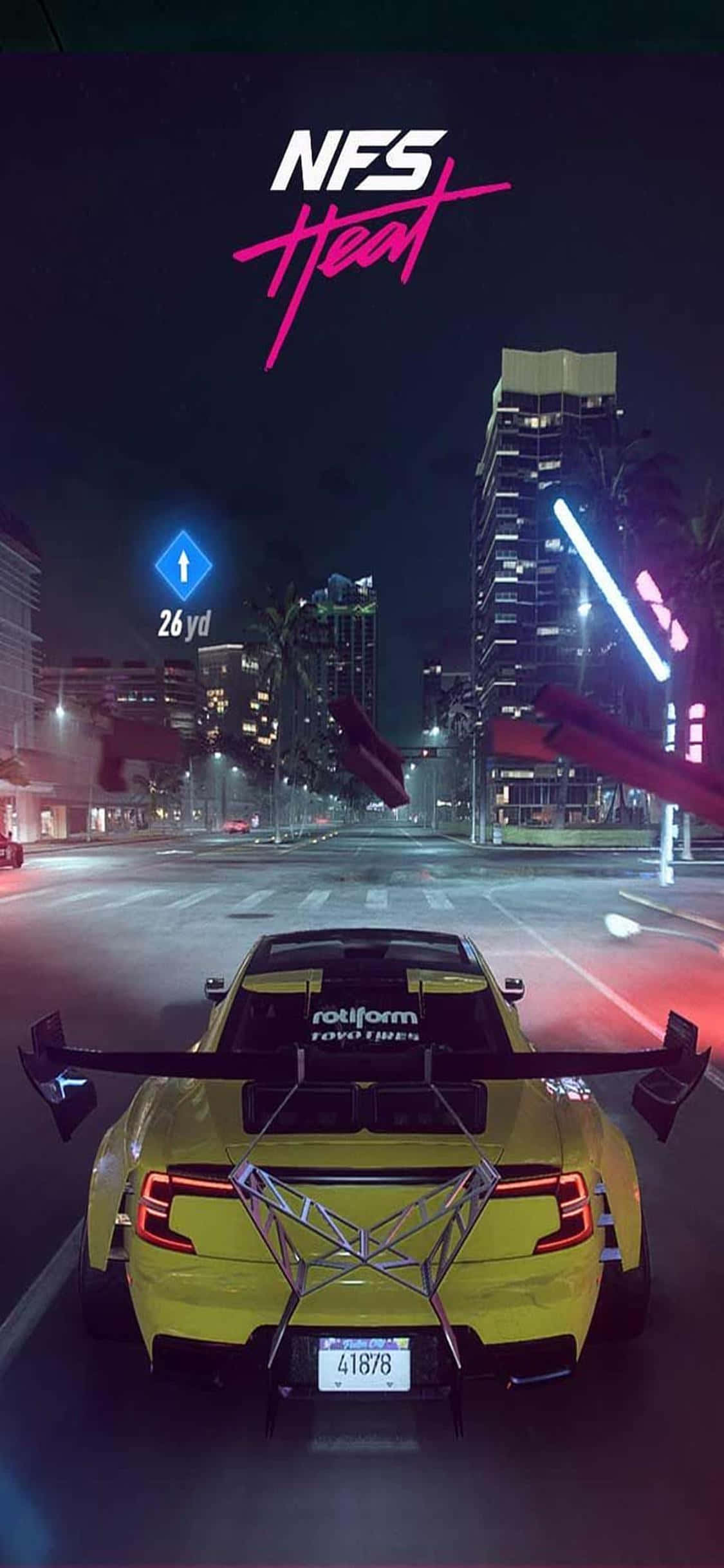 「在 iPhone Xs 上透過《Need for Speed Heat》享受暢快馳騁」 壁紙