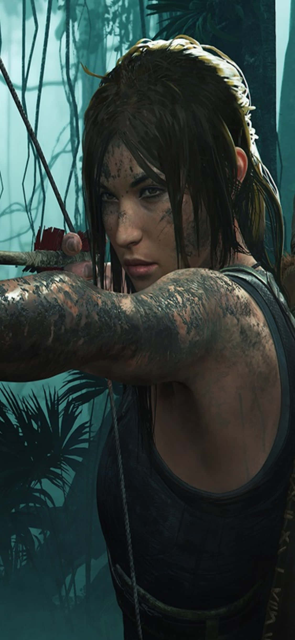 在iPhone X《Shadow of the Tomb Raider》冒险中攀登巅峰 壁紙