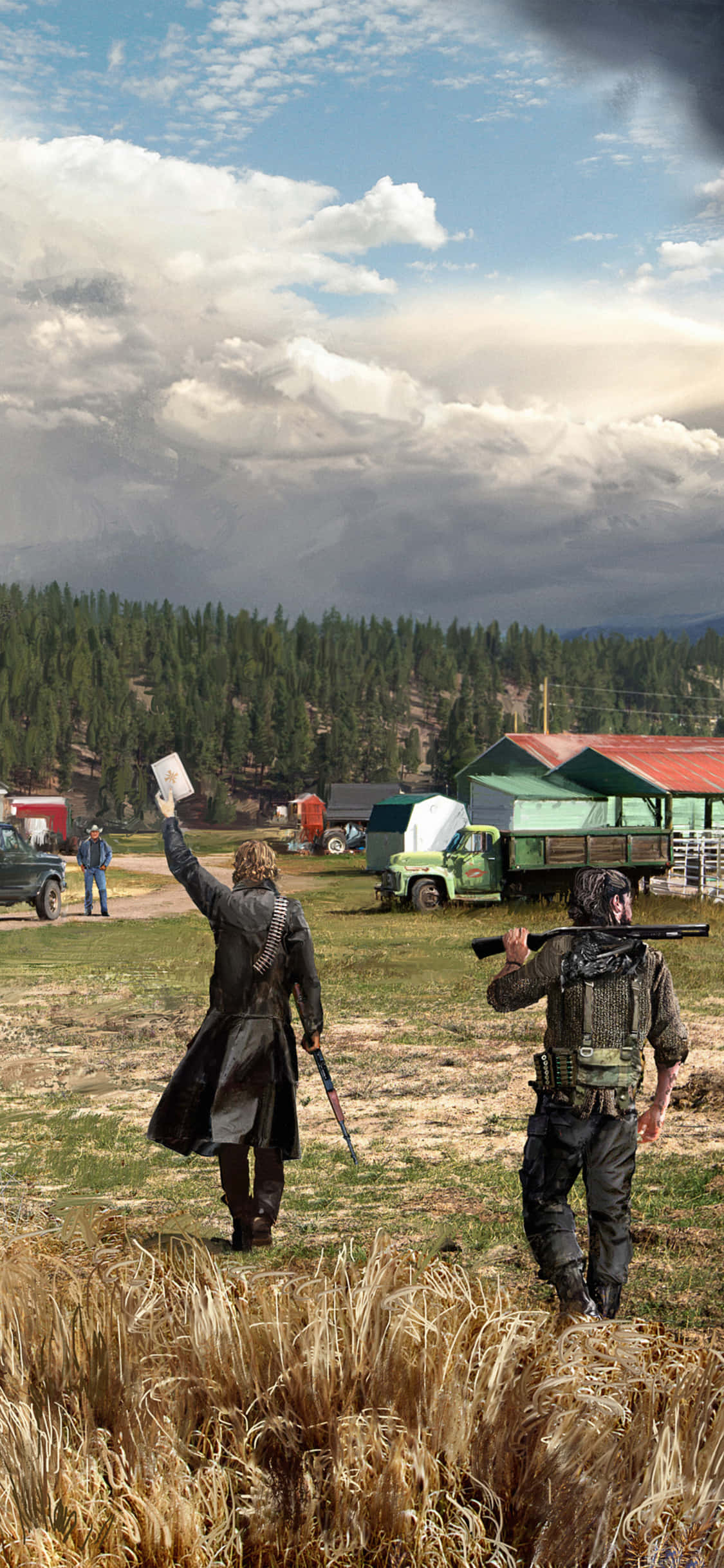 在iPhone Xs上享受《Far Cry 5》的沉浸式遊戲體驗 壁紙