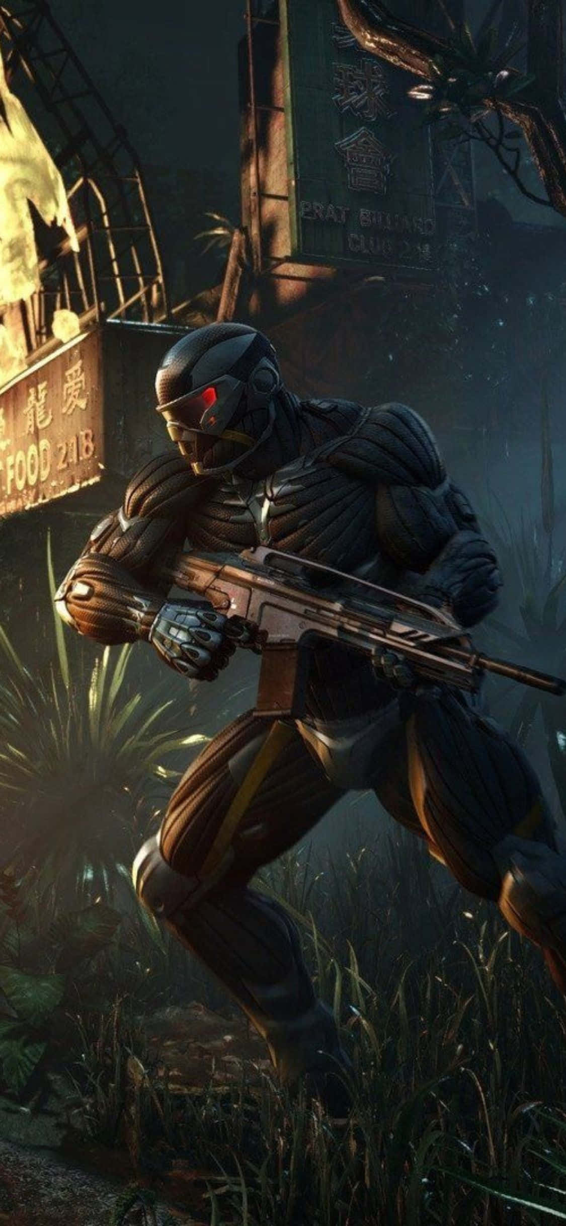 在iPhone X上透過《Crysis 3》體驗刺激冒險 壁紙