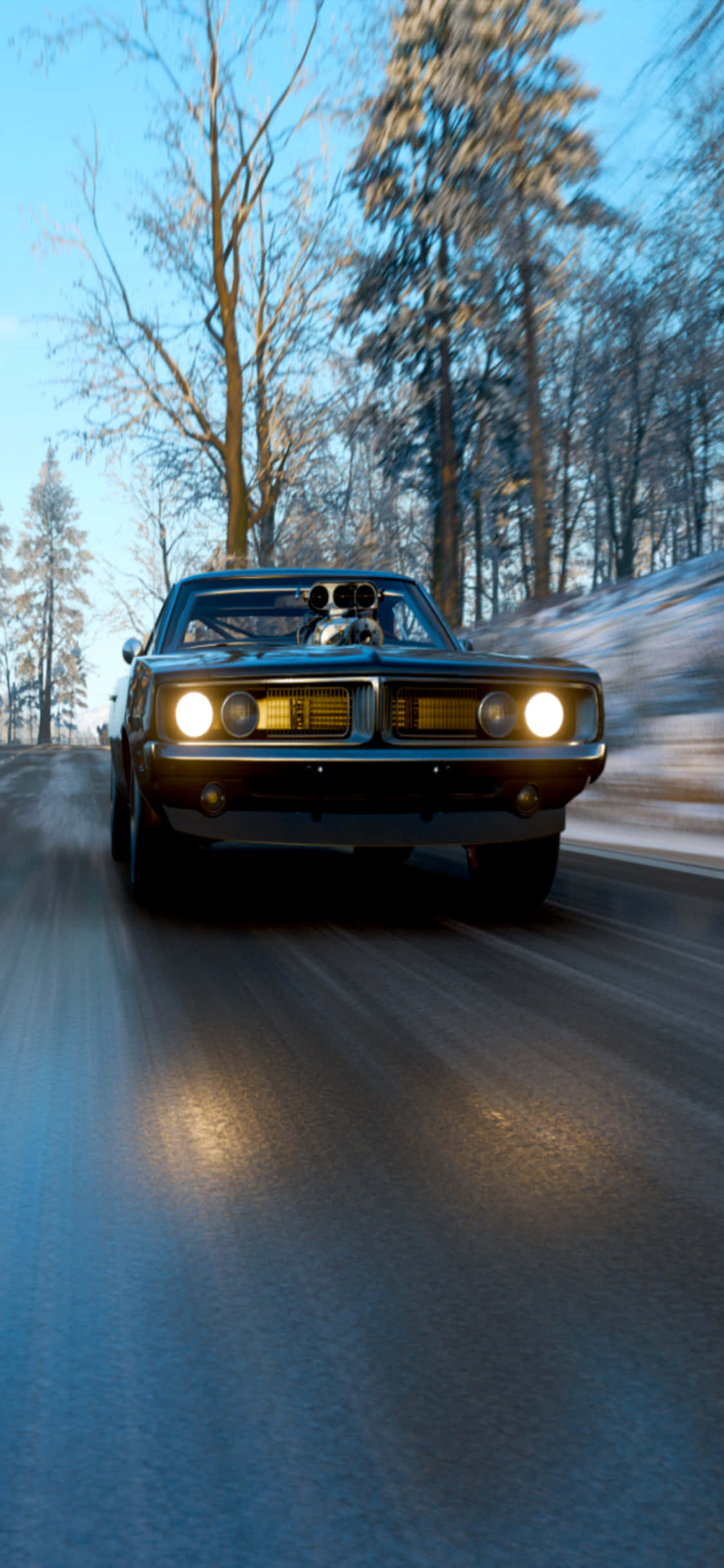 在強大的 iPhone Xs 上，透過 stunning 的 Forza Horizon 4 展開一場難忘的賽車之旅。 壁紙