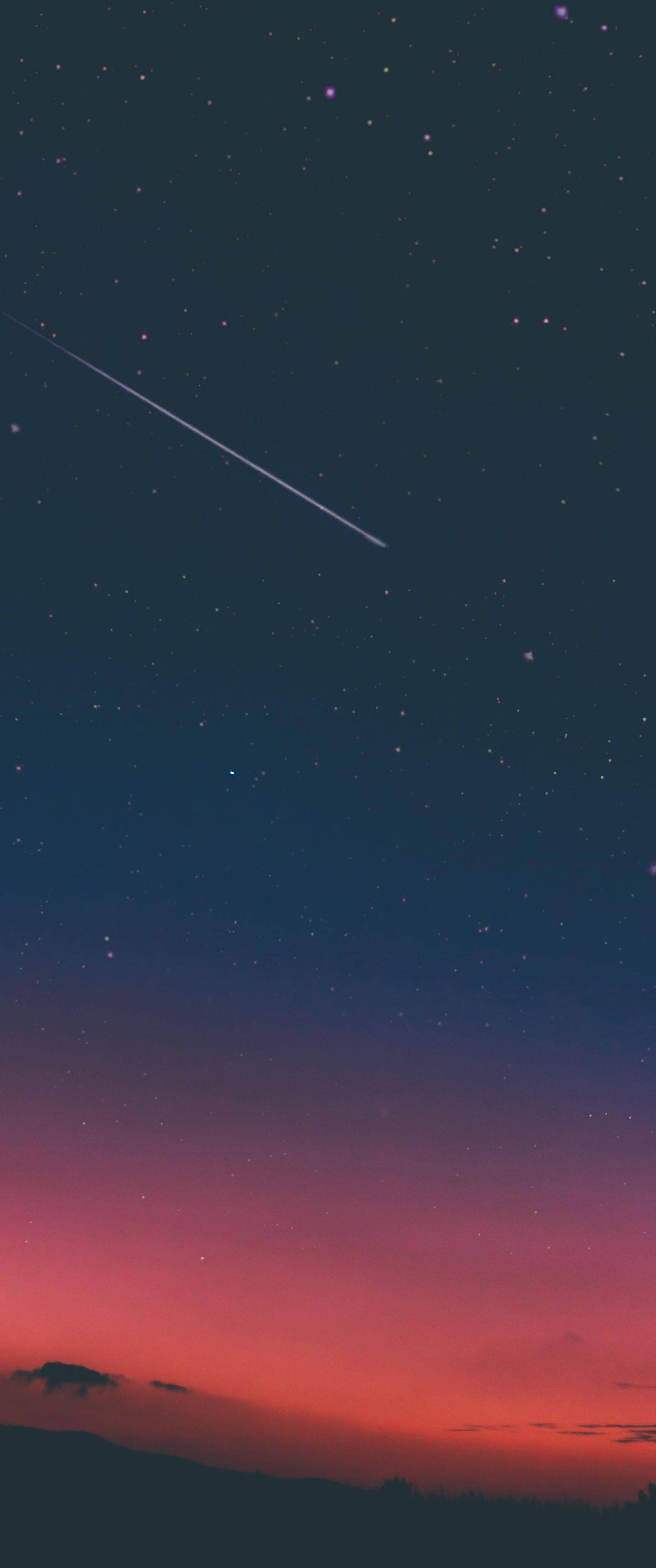 垂直流星 壁紙