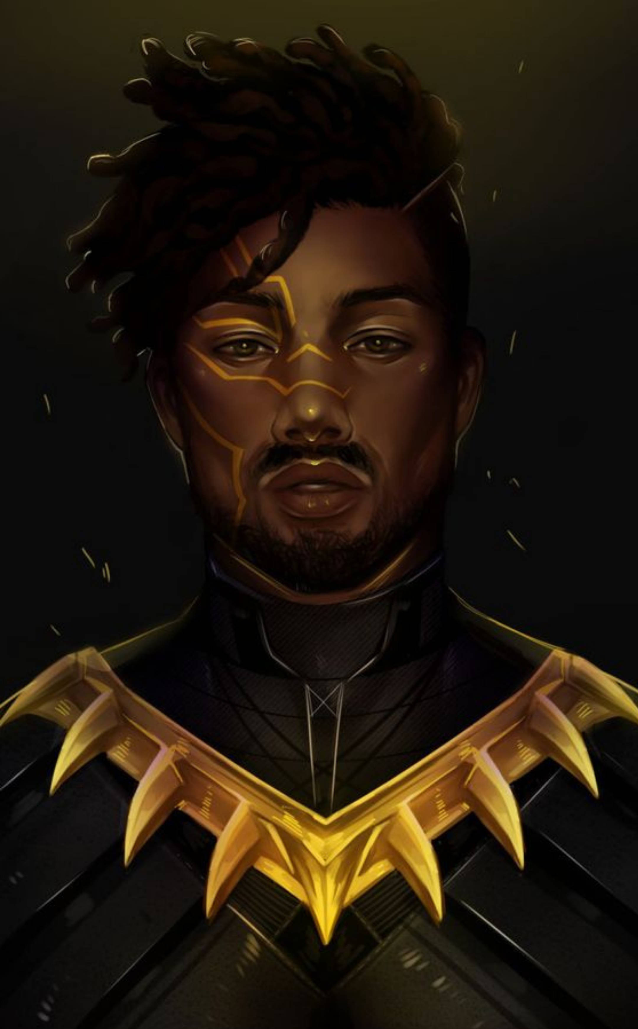 Erik Killmonger 艺术 壁紙