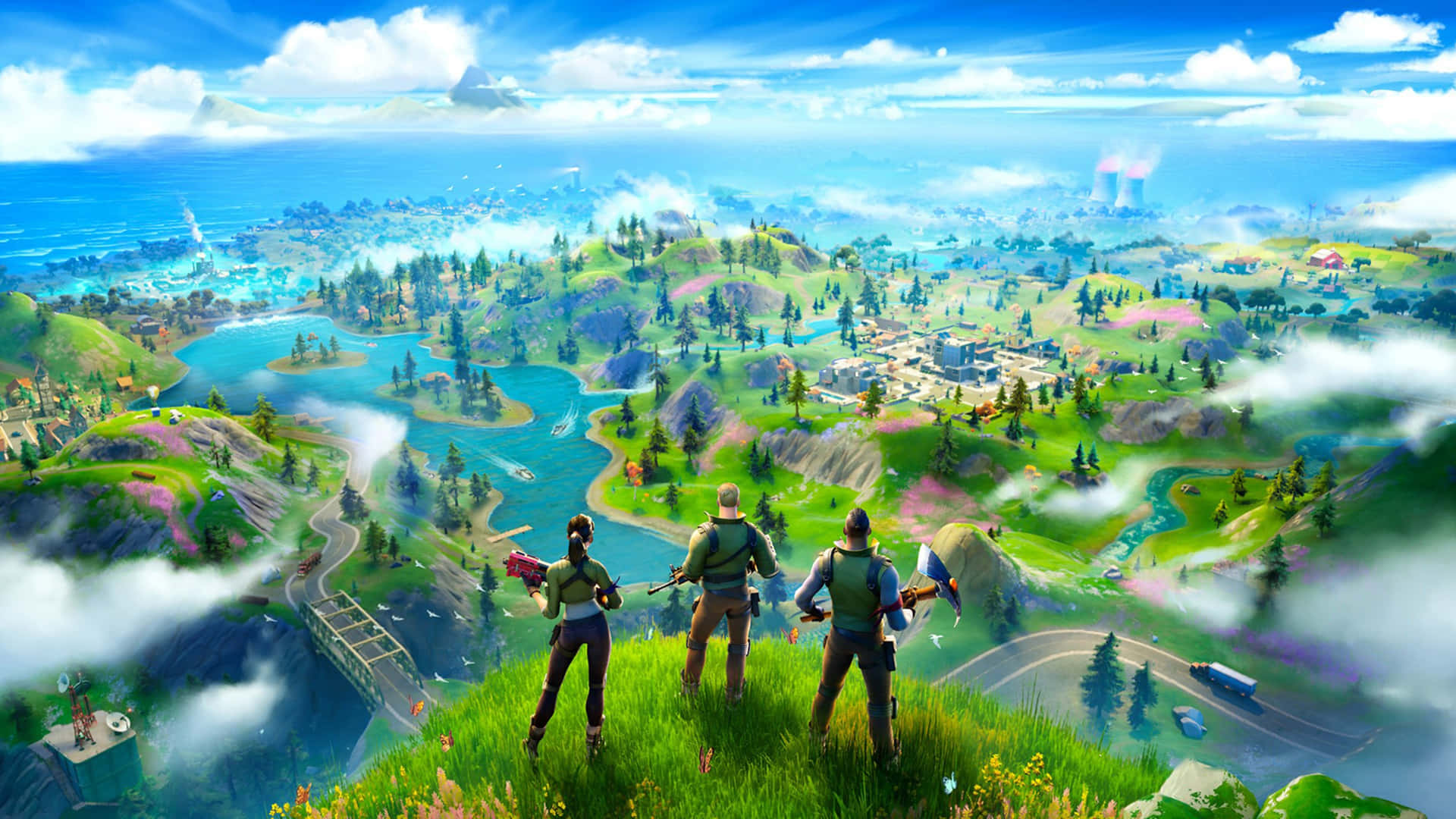 《堡垒之夜》大逃杀4K — Fortnite 壁紙