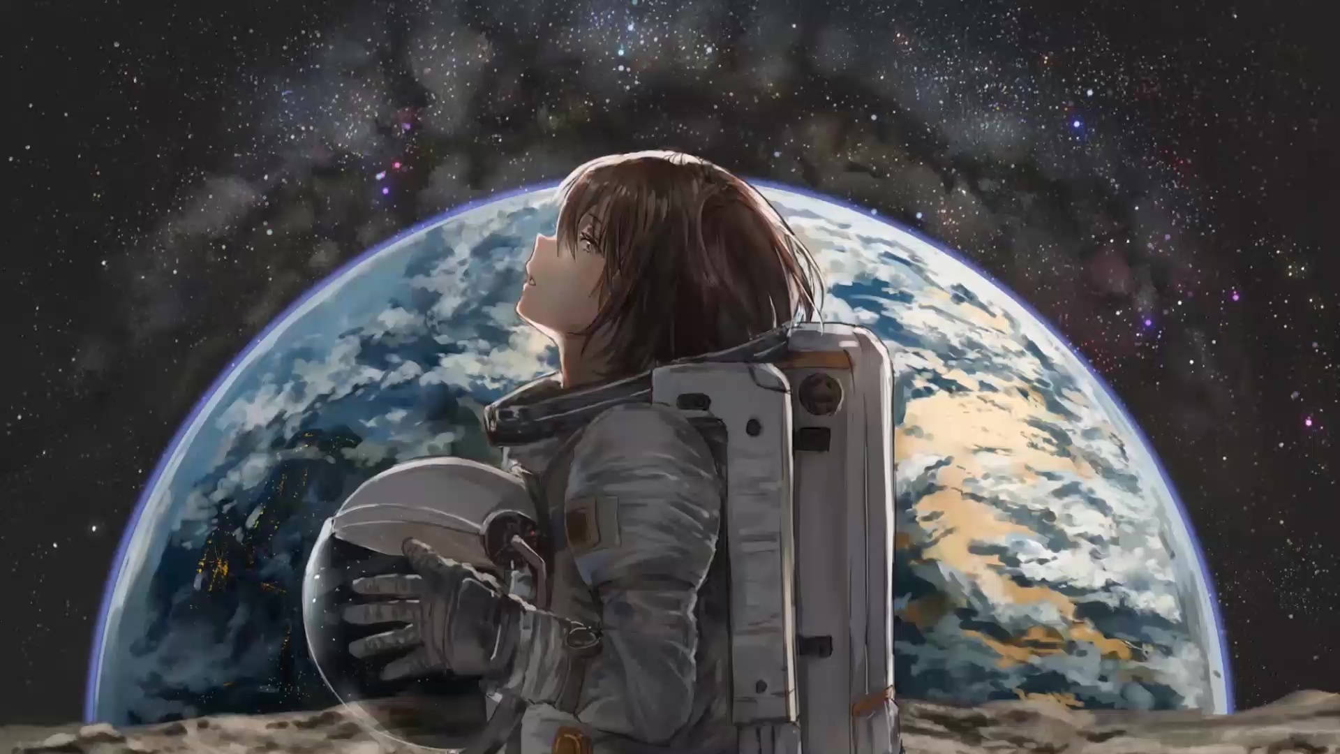 壯麗螺旋星系全景 壁紙