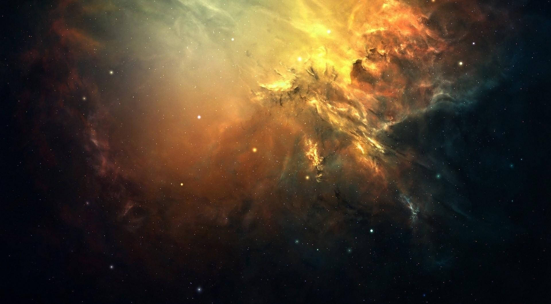宇宙塵埃、星系與恆星的驚人桌布