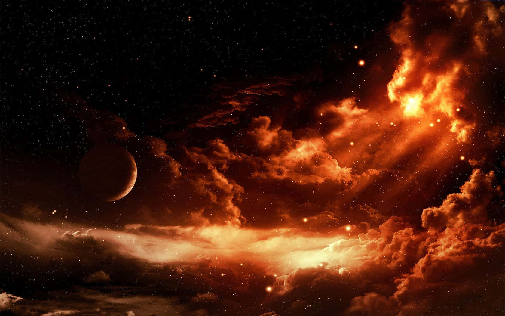 外太空景觀 壁紙