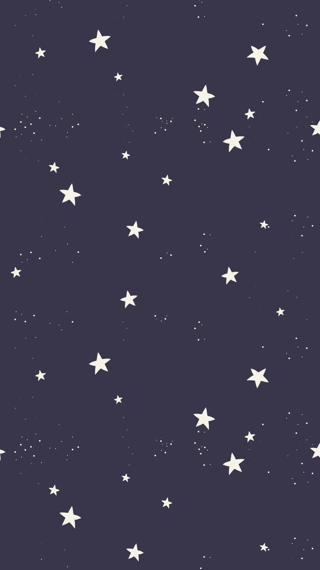 多彩星辰遍佈的簡約圖案 壁紙