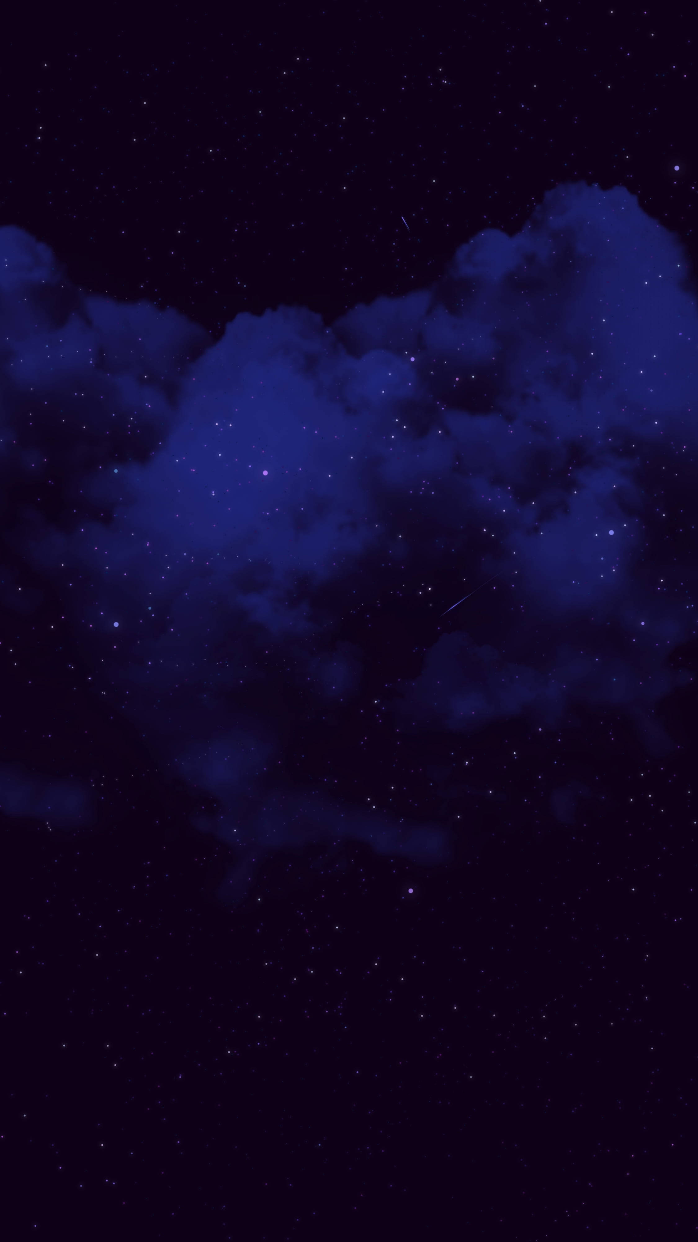 夜空美學深藍高清 壁紙