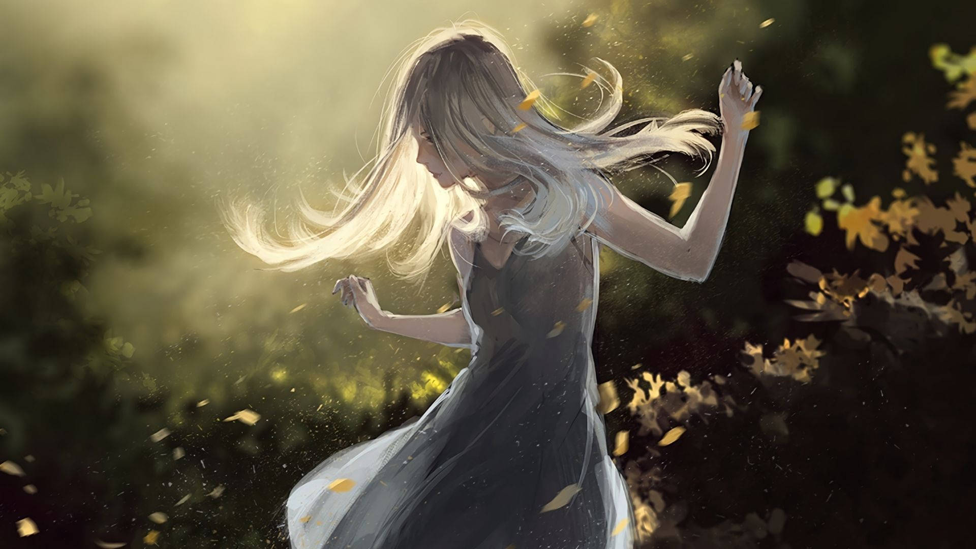 夢幻少女動漫舞蹈 壁紙