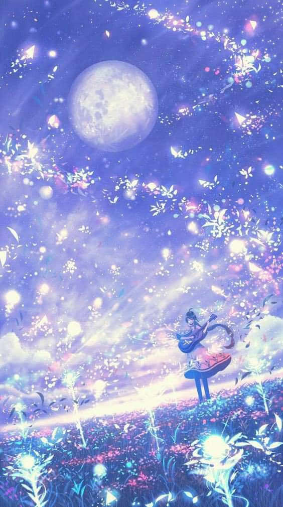 夢幻櫻花動漫風景 壁紙