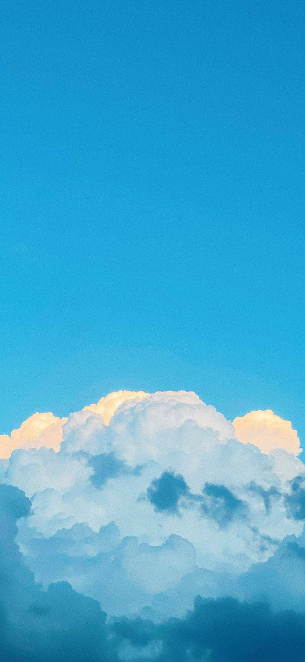 夢幻粉藍美學iPhone主題 壁紙