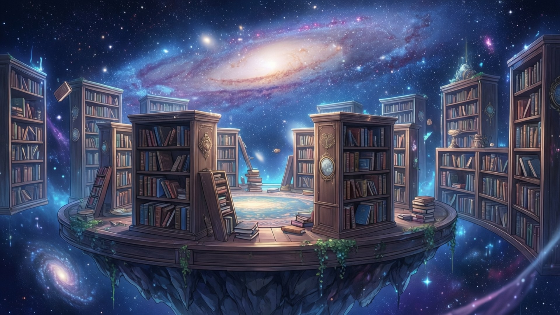 天界圖書館 壁紙