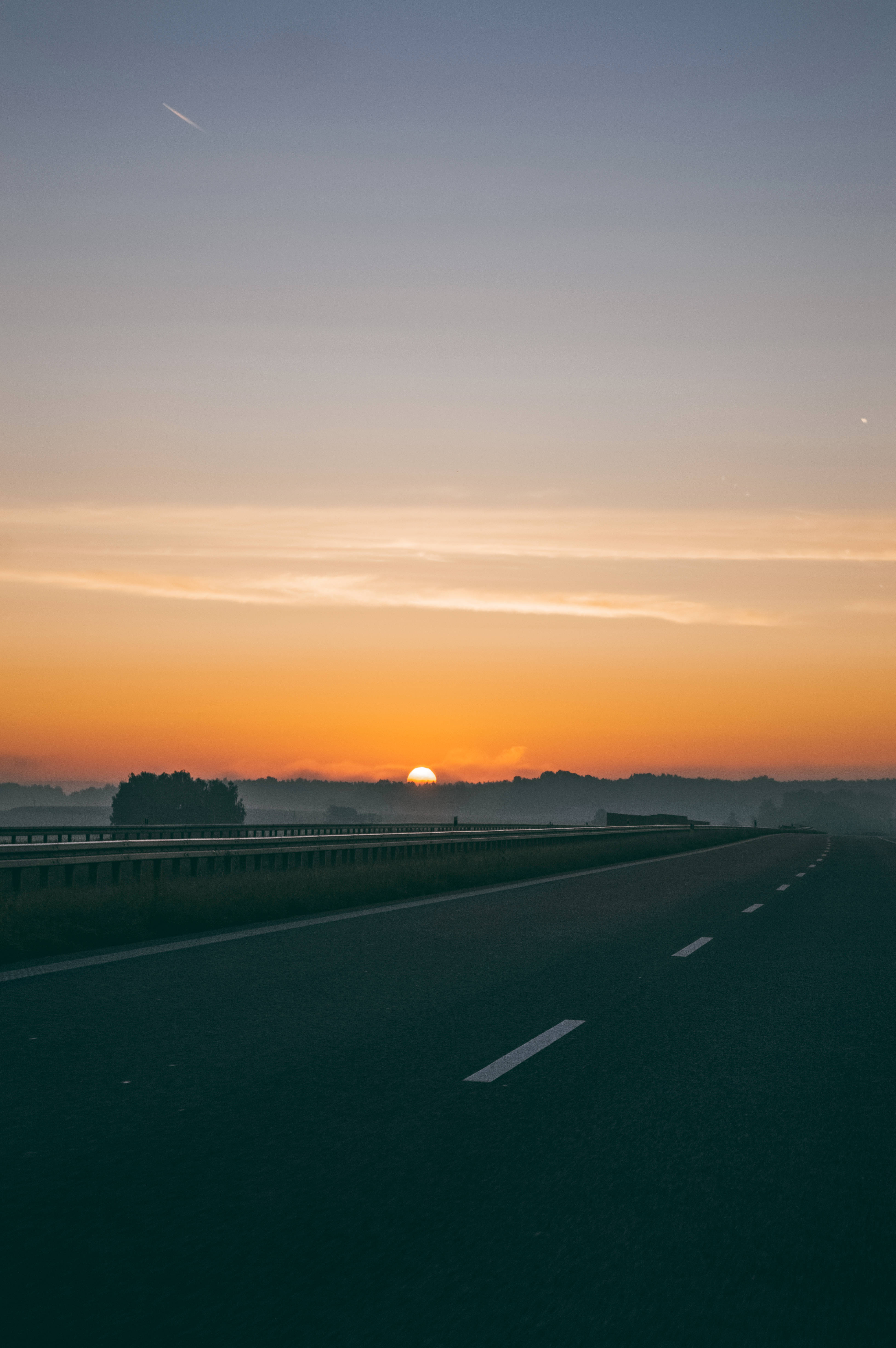 天空景觀道路 壁紙