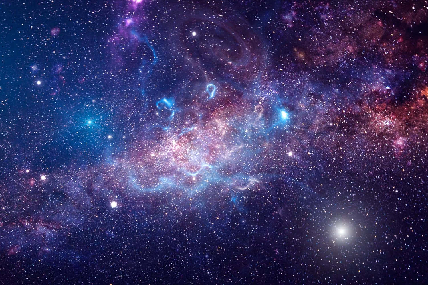 太空星野景觀 壁紙