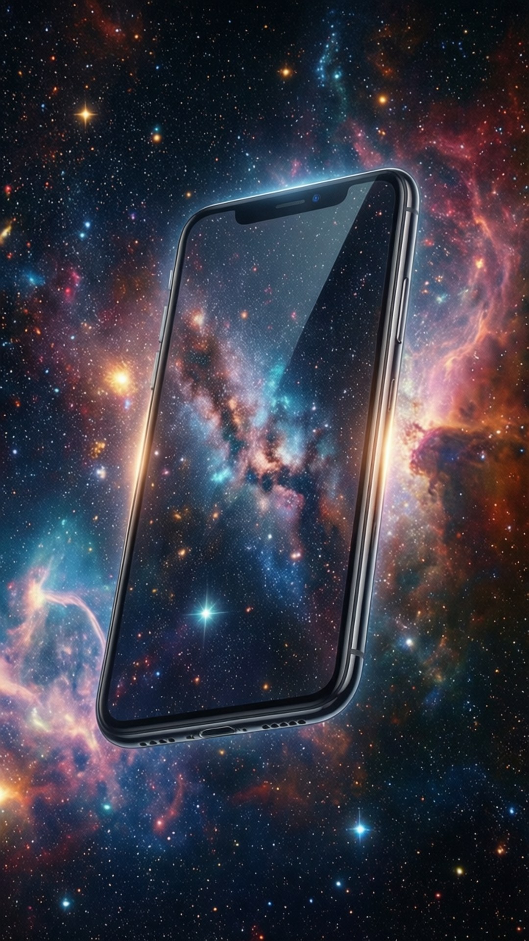 太空漂浮 iPhone XR 壁紙