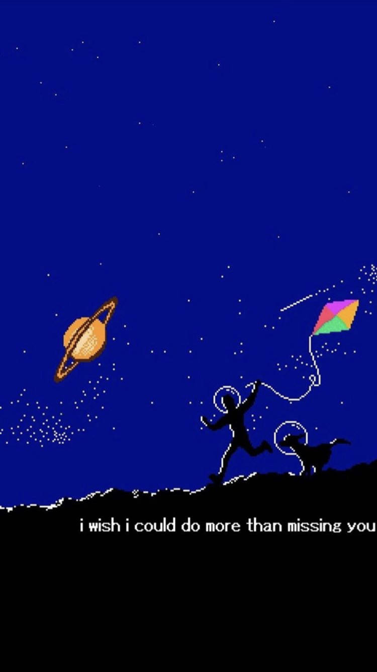 太空美學八位元藝術 壁紙