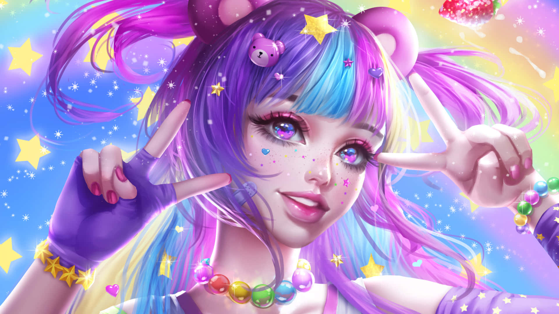 奇幻动漫背景 壁紙