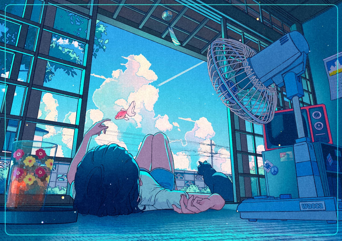 80年代动漫美学 — 動畫風景 壁紙